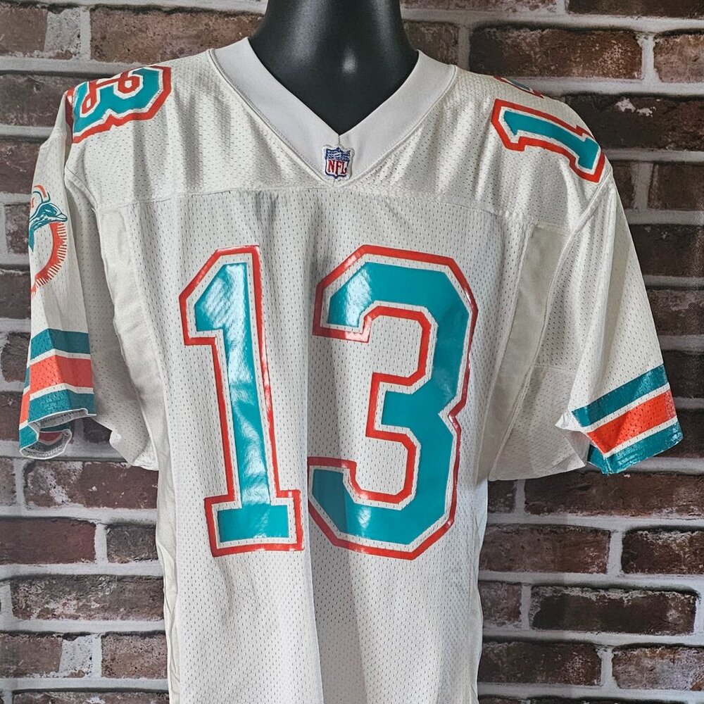 Dan Marino Miami Dolphins Vintage Wilson Jersey Size 42/L